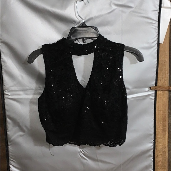 Two-Piece Homecoming Dress - Picture 1 of 3